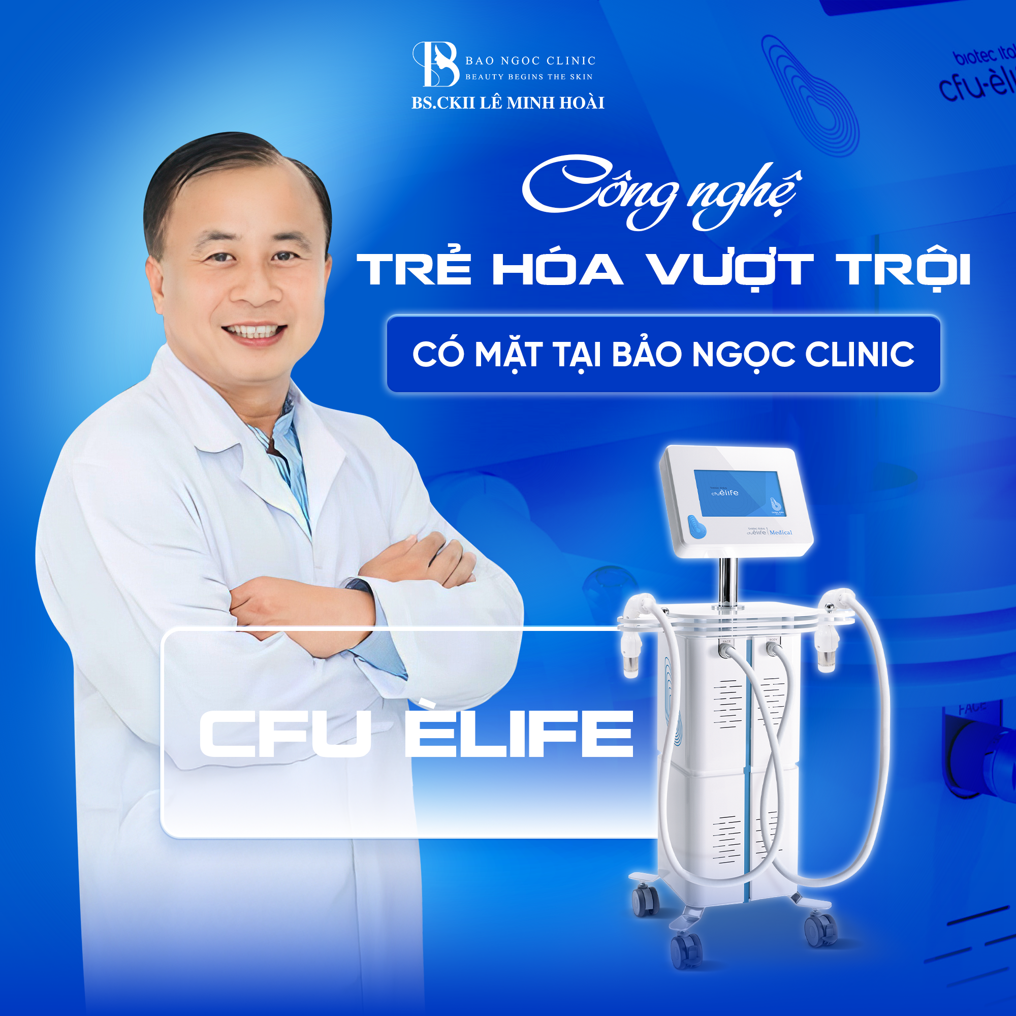 CK2 Lê Minh Hoài - Bác sĩ chuyên môn, điều hành tại Bảo Ngọc Clinic đã có nhiều năm kinh nghiệm trong điều trị Da liễu Thẩm mỹ