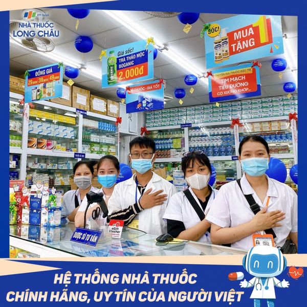 Nhà thuốc Long Châu cung cấp đầy đủ các mặt hàng dược phẩm, bao gồm thuốc điều trị ung thư theo đơn bệnh viện, cũng như các loại thuốc nội và thuốc ngoại nhập