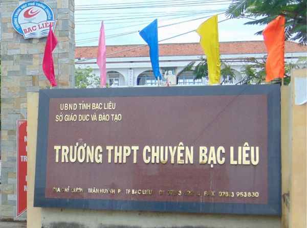 Trung học Phổ Thông Chuyên Bạc Liêu là một ngôi trường THPT Bạc Liêu đã có mặt tại thành phố từ năm 1992